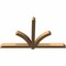 Ekena Millwork Redmond Smooth Timber Gable Bracket, Western Red Cedar, 72"W x 42"H x 3 1/2"D x 3 1/2"F, 14/12 Pitch GBW072X42X0404RED00SWR - alternate 3